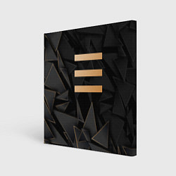 Холст квадратный OneRepublic golden poly, цвет: 3D-принт