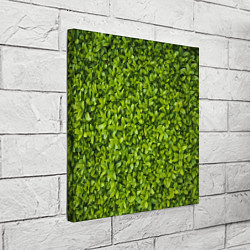 Холст квадратный Зеленая трава, цвет: 3D-принт — фото 2