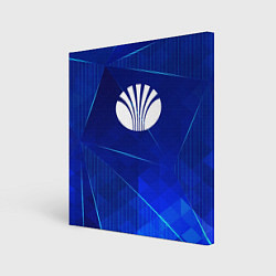 Холст квадратный Daewoo blue poly, цвет: 3D-принт