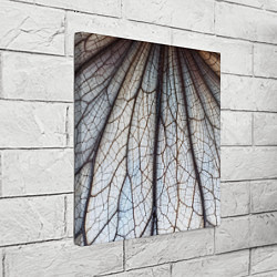 Холст квадратный Прожилки растения, цвет: 3D-принт — фото 2