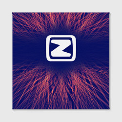 Холст квадратный Zotye red energy, цвет: 3D-принт — фото 2