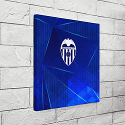 Холст квадратный Valencia blue poly, цвет: 3D-принт — фото 2