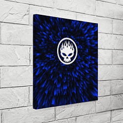 Холст квадратный The Offspring blue energy, цвет: 3D-принт — фото 2