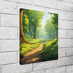 Холст квадратный Fabulous forest, цвет: 3D-принт — фото 2