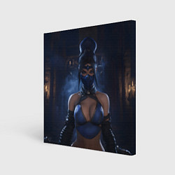Холст квадратный Kitana Mortal Kombat, цвет: 3D-принт