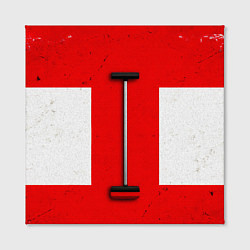 Холст квадратный Щётка для кёрлинга, цвет: 3D-принт — фото 2