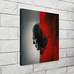 Холст квадратный Сорвиголова рожденный заново Мэтт Мёрдок, цвет: 3D-принт — фото 2