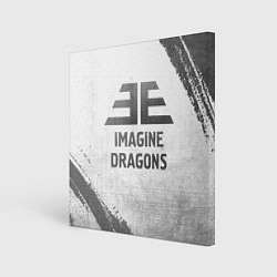 Картина квадратная Imagine Dragons - white gradient
