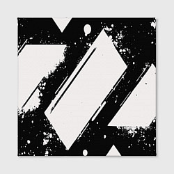 Холст квадратный Color black white, цвет: 3D-принт — фото 2