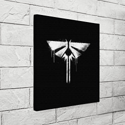 Холст квадратный Symbol fireflies paint, цвет: 3D-принт — фото 2