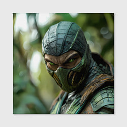 Холст квадратный Рептилия МК, цвет: 3D-принт — фото 2