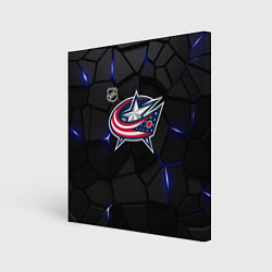 Картина квадратная Коламбус Блю Джекетс - НХЛ хоккей