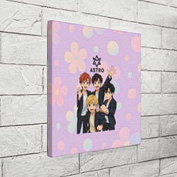 Холст квадратный Astro anime, цвет: 3D-принт — фото 2