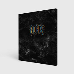 Картина квадратная Bones логотип