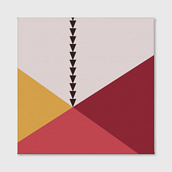 Холст квадратный Колор-блок фруктовый чиа пудинг, цвет: 3D-принт — фото 2