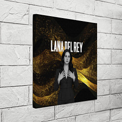 Холст квадратный Lana Del Rey в черном платье, цвет: 3D-принт — фото 2