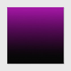 Холст квадратный Purple gradient, цвет: 3D-принт — фото 2