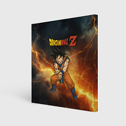 Холст квадратный Dragon ball Z, цвет: 3D-принт