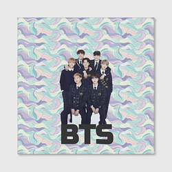 Холст квадратный BTS совместное фото, цвет: 3D-принт — фото 2