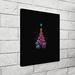 Холст квадратный Christmas gifts, цвет: 3D-принт — фото 2