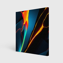 Холст квадратный Multicoloured neon, цвет: 3D-принт