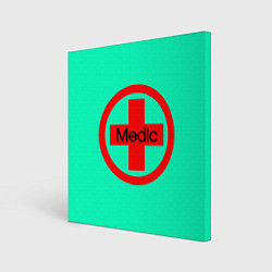Холст квадратный Medic, цвет: 3D-принт