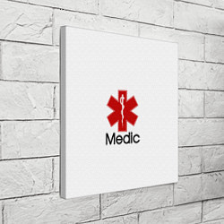 Холст квадратный Медик, цвет: 3D-принт — фото 2