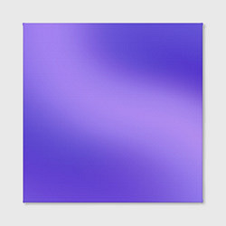 Холст квадратный Color purple gradient, цвет: 3D-принт — фото 2