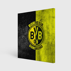 Холст квадратный Borussia Dortmund, цвет: 3D-принт