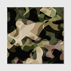 Холст квадратный Камуфляж, цвет: 3D-принт — фото 2