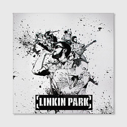 Холст квадратный Linkin Park, цвет: 3D-принт — фото 2