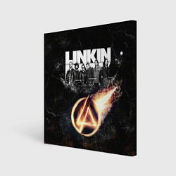 Холст квадратный Linkin Park: Comet, цвет: 3D-принт