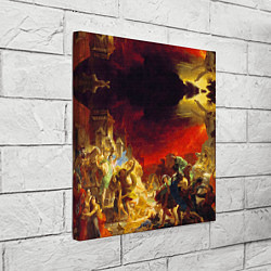 Холст квадратный Брюллов Последний день Помпеи, цвет: 3D-принт — фото 2