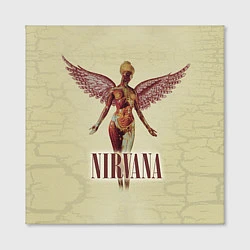 Холст квадратный Nirvana Angel, цвет: 3D-принт — фото 2