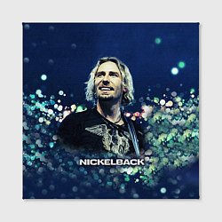 Холст квадратный Nickelback: Chad Kroeger, цвет: 3D-принт — фото 2
