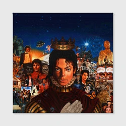 Холст квадратный Michael Jackson: Pop King, цвет: 3D-принт — фото 2
