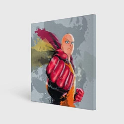 Холст квадратный One Punch Man Fist, цвет: 3D-принт