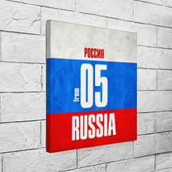 Холст квадратный Russia: from 05, цвет: 3D-принт — фото 2