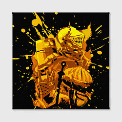 Холст квадратный Dark Souls: Gold Knight, цвет: 3D-принт — фото 2