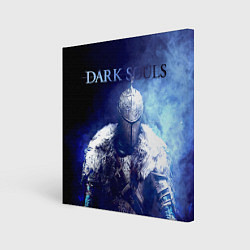 Холст квадратный Knight of fire - dark souls, цвет: 3D-принт