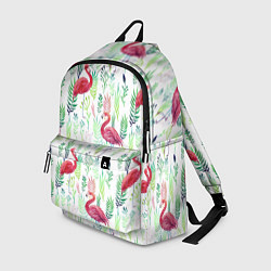 Рюкзак Цветы и бабочки 2, цвет: 3D-принт