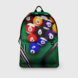 Рюкзак Бильярд, цвет: 3D-принт — фото 2