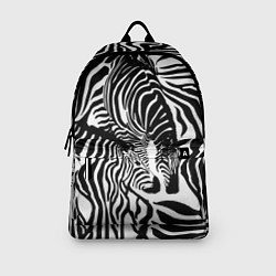 Рюкзак Полосатая зебра цвета 3D-принт — фото 2