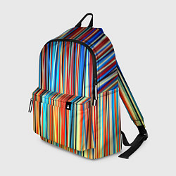 Рюкзак Colored stripes, цвет: 3D-принт