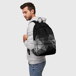Рюкзак Abstract gray, цвет: 3D-принт — фото 2