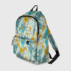 Рюкзак Цветущий ирис, цвет: 3D-принт