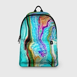 Рюкзак Цветные разводы, цвет: 3D-принт — фото 2
