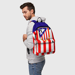 Рюкзак FC Atletico Madrid, цвет: 3D-принт — фото 2
