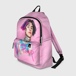 Рюкзак Lil Peep: Pink Style, цвет: 3D-принт