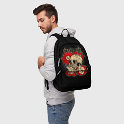 Рюкзак Metallica Skull, цвет: 3D-принт — фото 2